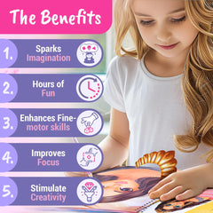 BSCOOL Sticker Styling Pages encourage kids to mix looks and express style creatively.