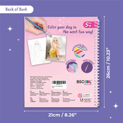 BSCOOL watercolor brush included for smooth washes and confident strokes