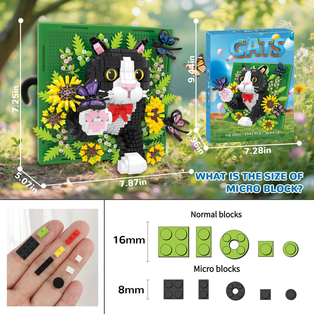 BseSparklion cat butterfly sunflower design detail adds vibrant color to decor