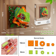 BseSparklion 2688 micro blocks create a vibrant, immersive building experience for art lovers