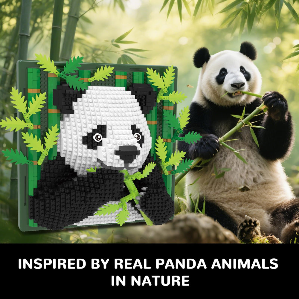 BseSparklion gift-ready panda blocks ideal for art lovers and gift-giving occasions