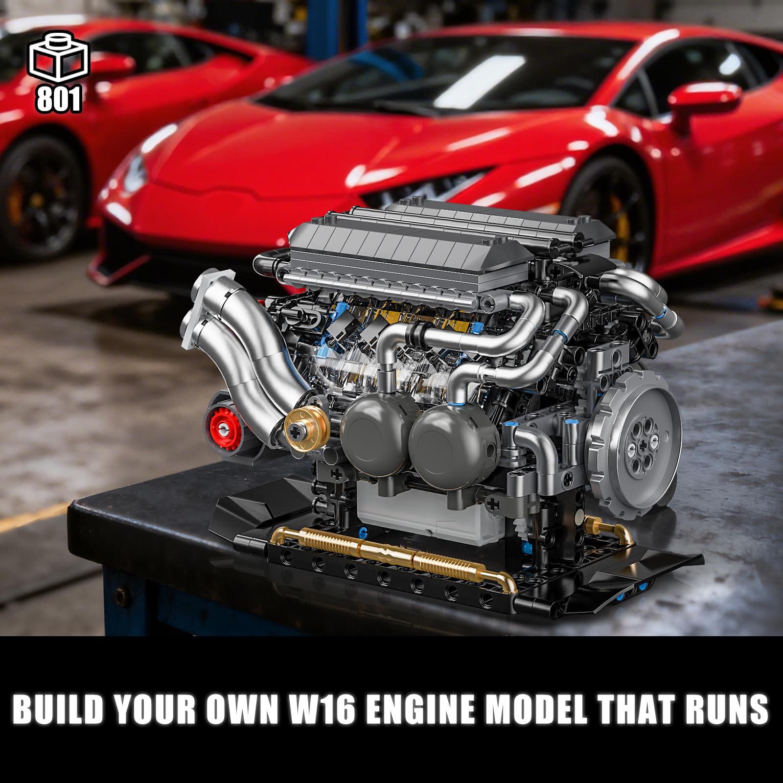 BseSparklion W16 gear transmission details illustrate mechanical principles in action