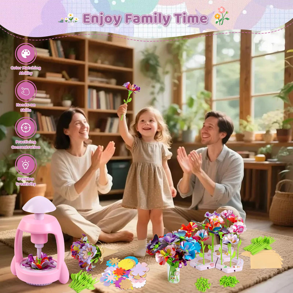 Bsgifts flower holder with accessories for easy bouquet assembly.
