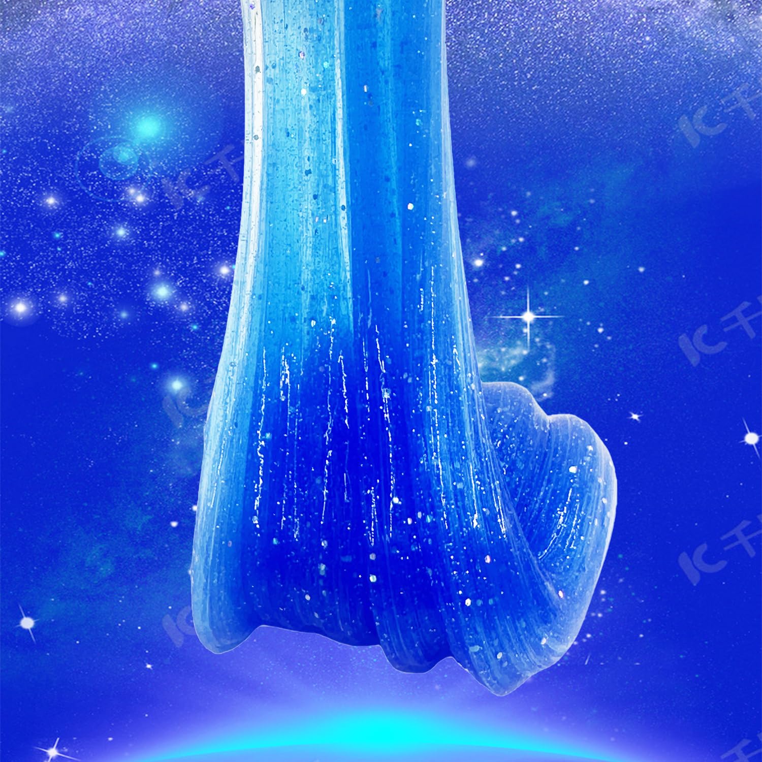 BSINHTIY cosmic charms add sparkle to slime sessions.