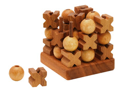 BSIRI 3D tic tac toe for boho and farmhouse style interiors.