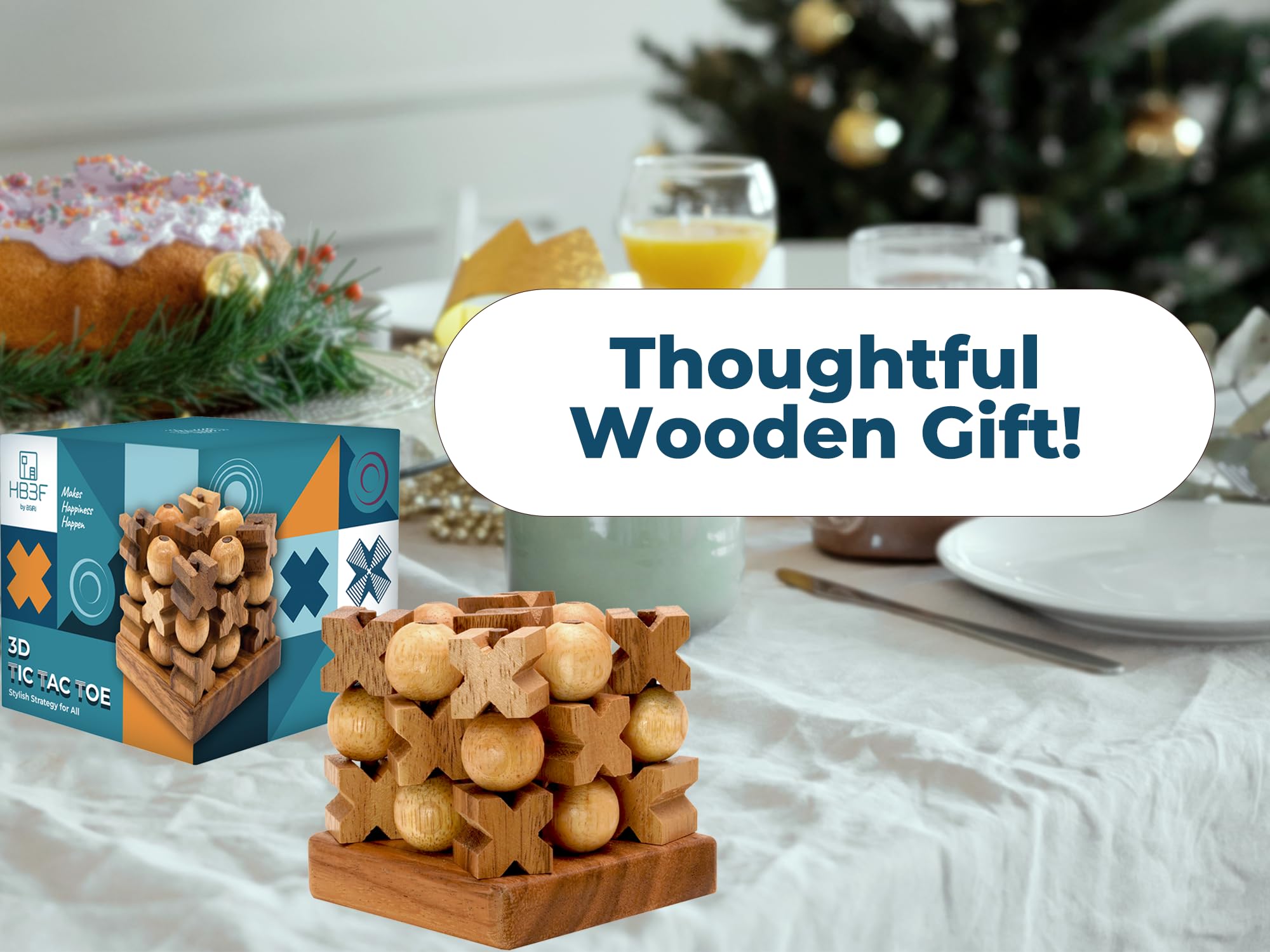 BSIRI gift idea: unique wood game for special occasions.