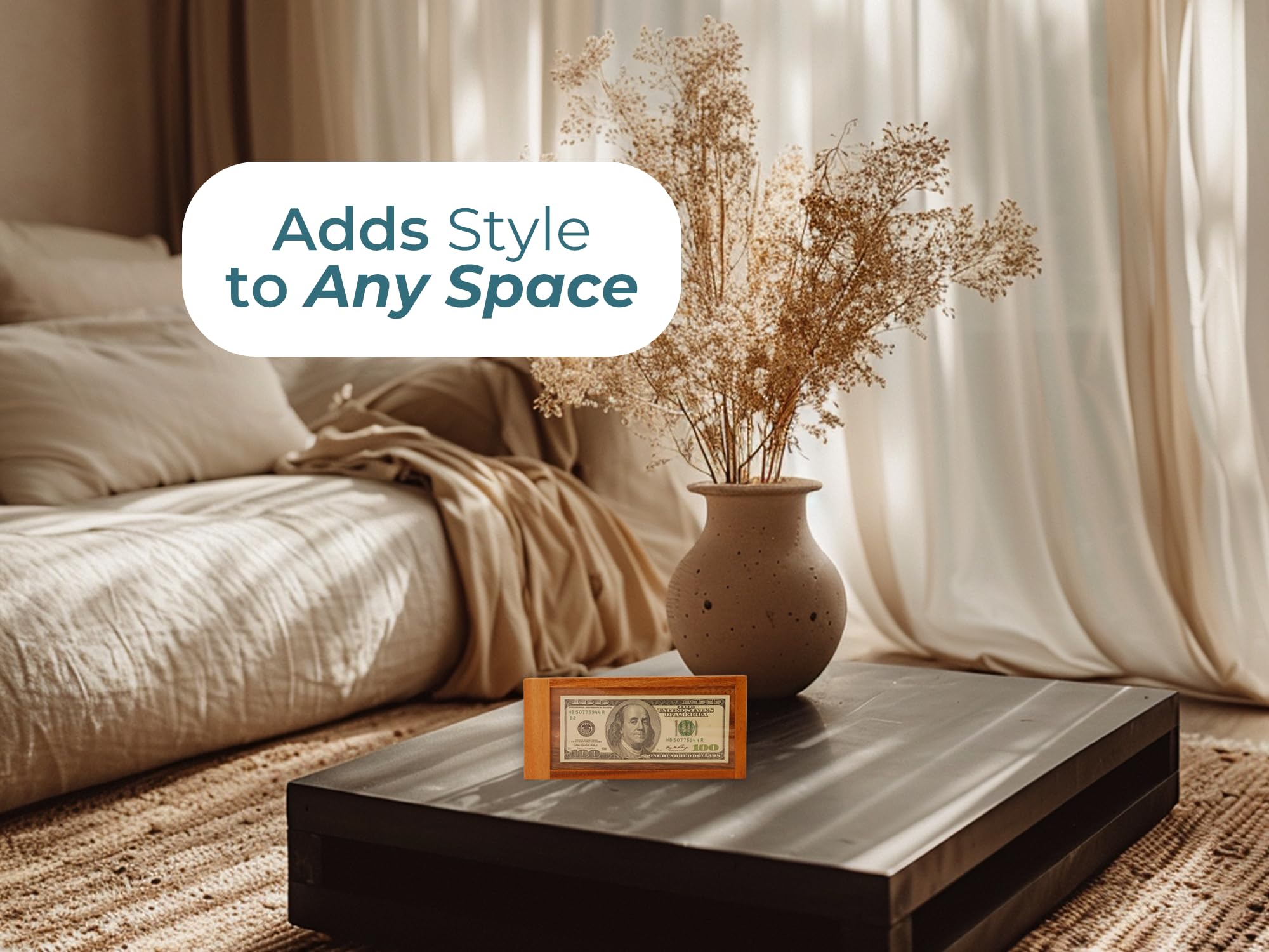 BSIRI ATM Puzzle Box desk decor doubles as a stylish brain teaser.