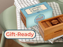 BSIRI Canopic Chest cash or card compartment ready for discreet gifting