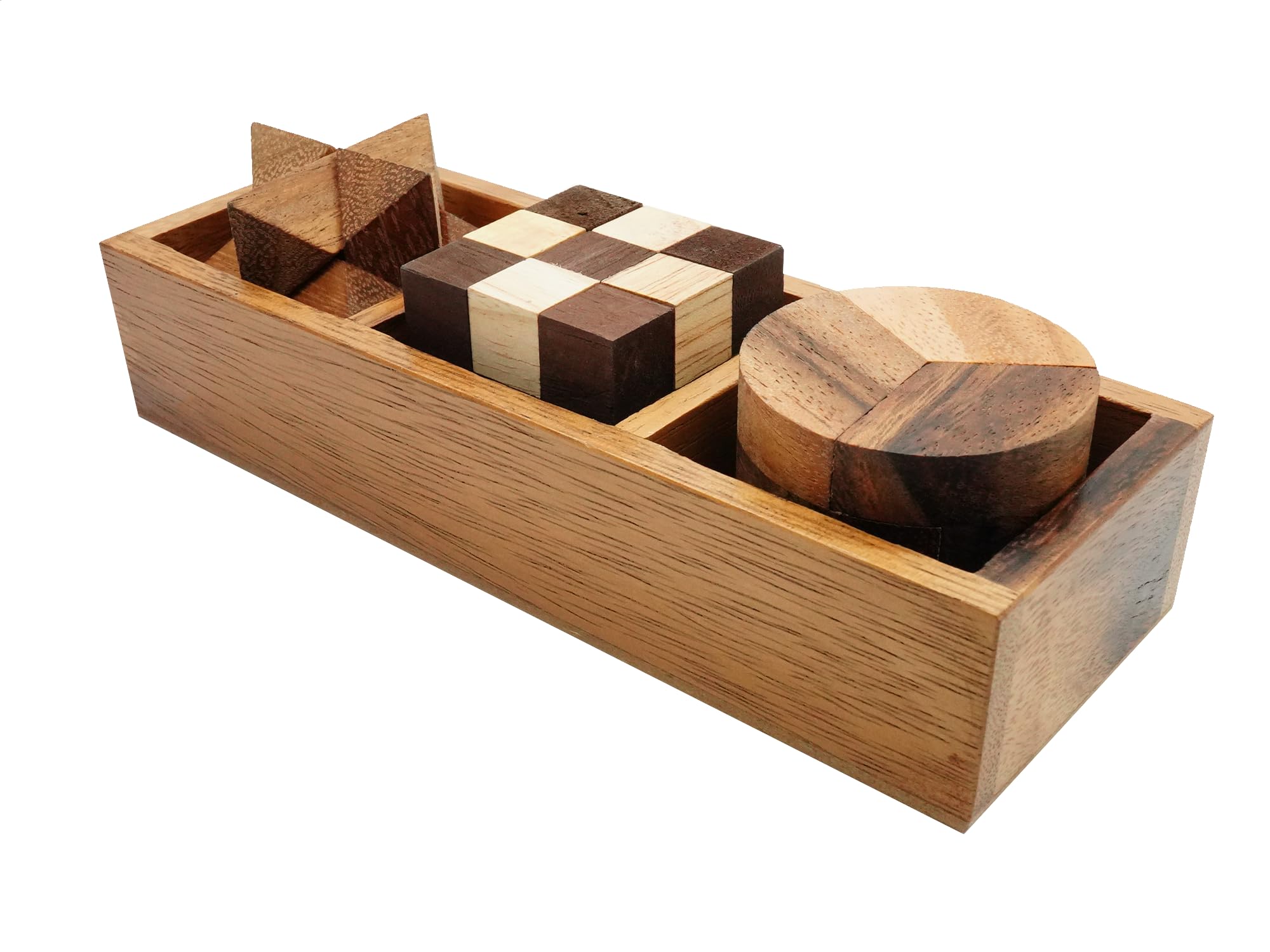 BSIRI gift-ready wooden brain puzzles ideal for birthdays