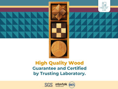 BSIRI interlocking wooden puzzles 3D design challenging spatial reasoning