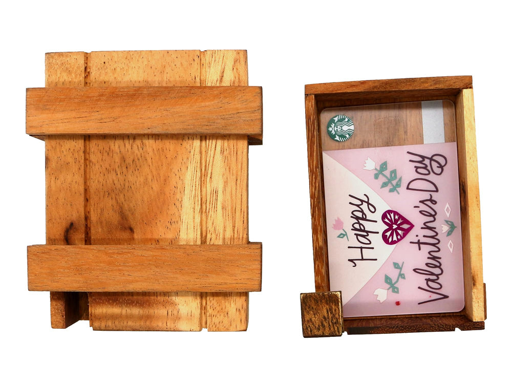 BSIRI Magic Box secret slot showcases a concealed compartment for secure gift or cash.