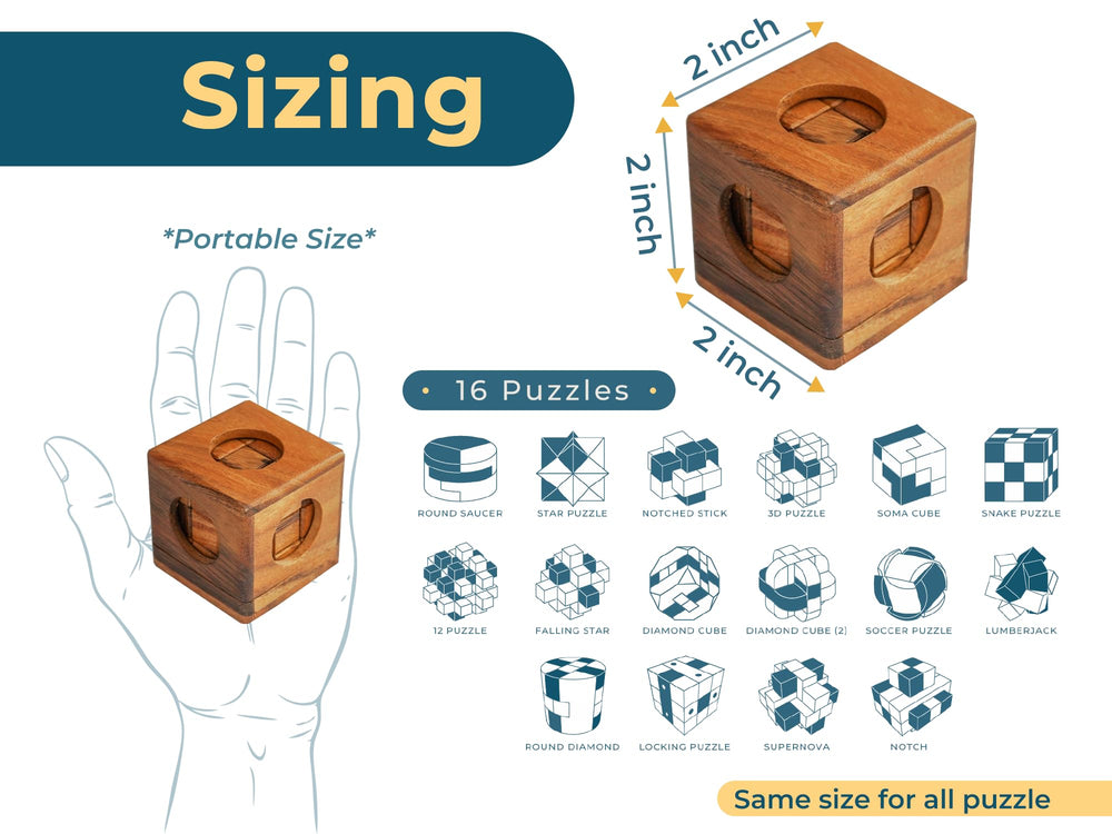 BSIRI puzzle for adults teens emphasizing versatile mental workouts on a coffee table.