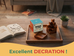 BSIRI Soma Puzzle Cube shared during family game night boosts engagement