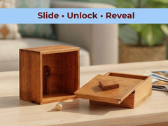 BSIRI Treasure Riddle Box doubles as jewelry storage and conversation piece