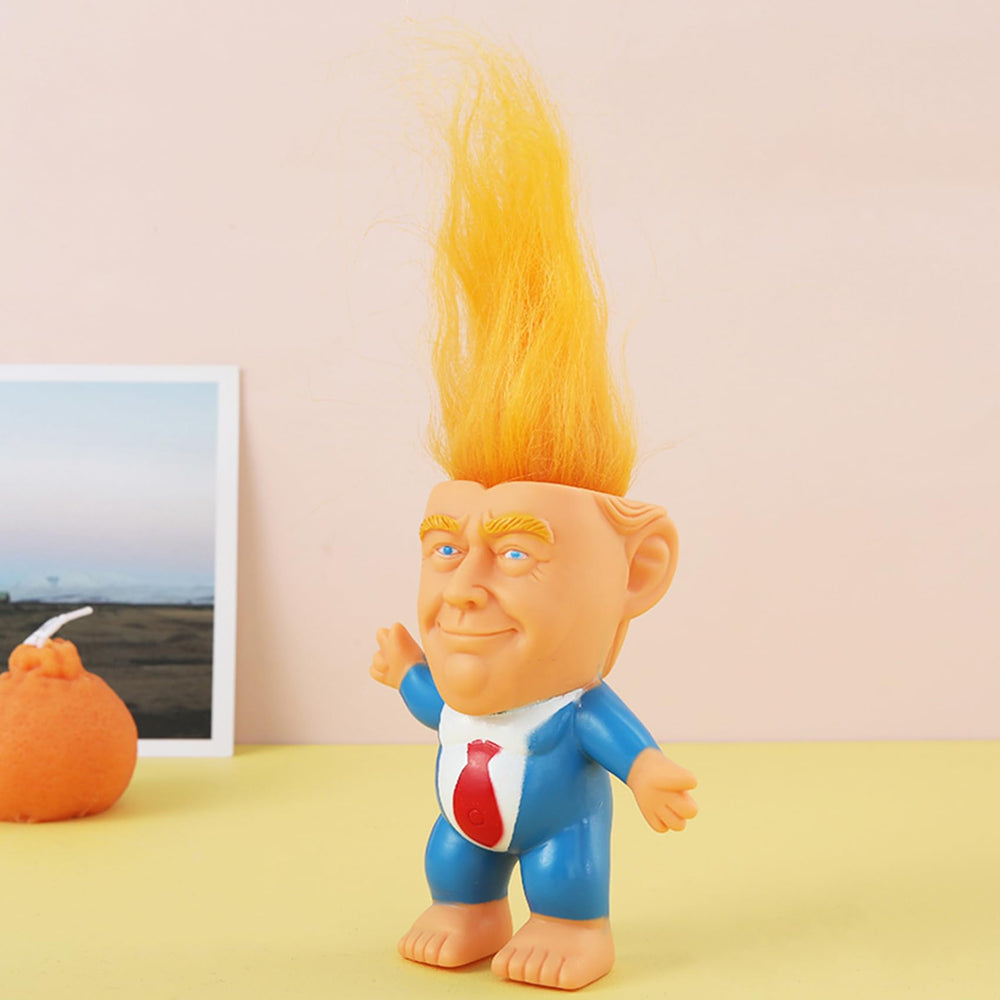 BSMTEBN Trump Troll Doll hair styling option for playful display