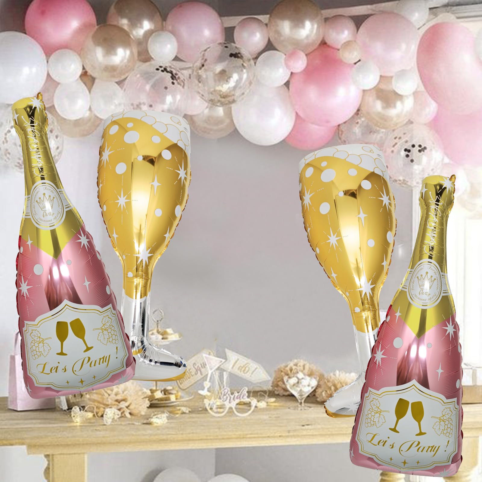 BSRESIN bachelorette decor elevates festive party vibes.