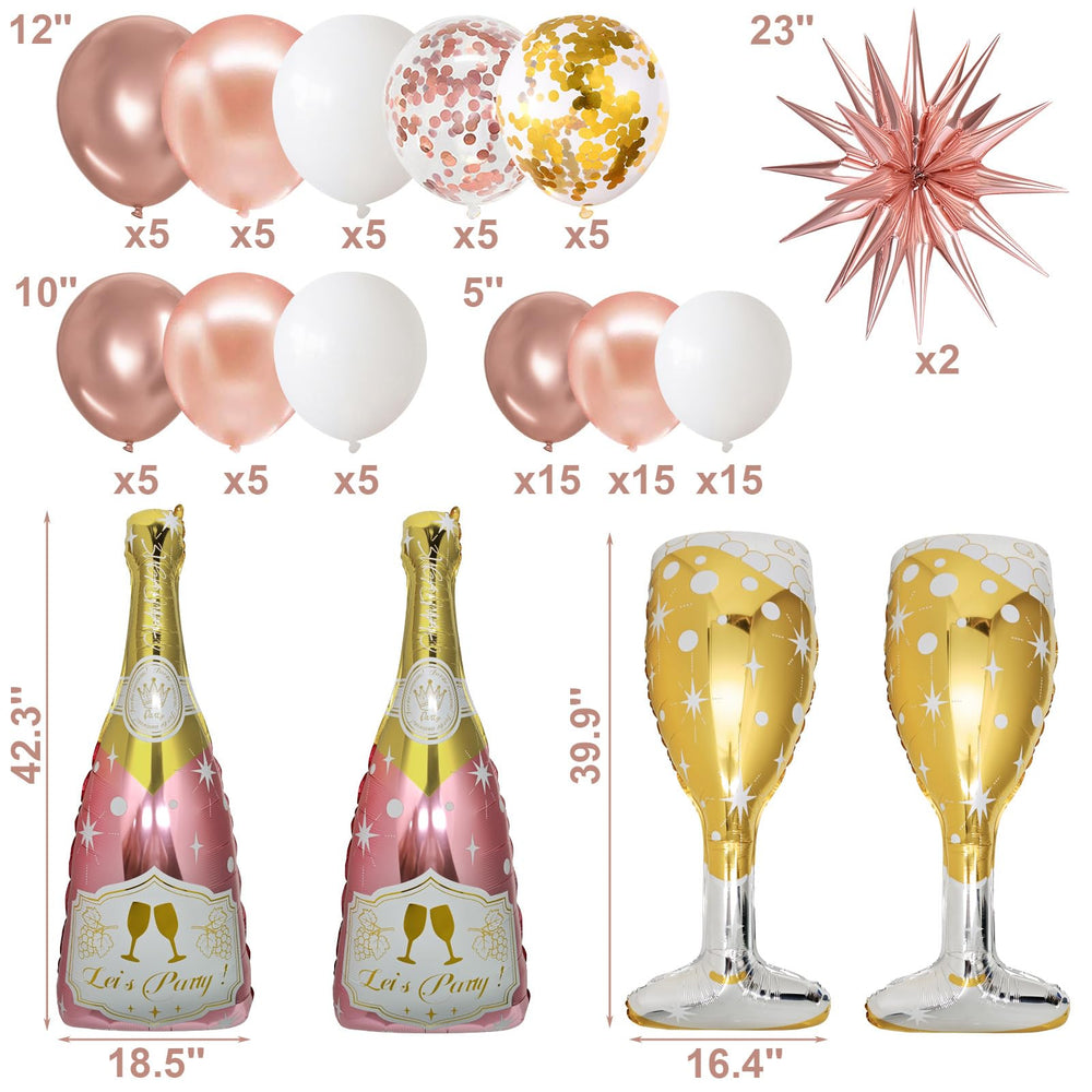 BSRESIN explosion star balloons bring festive drama to photos