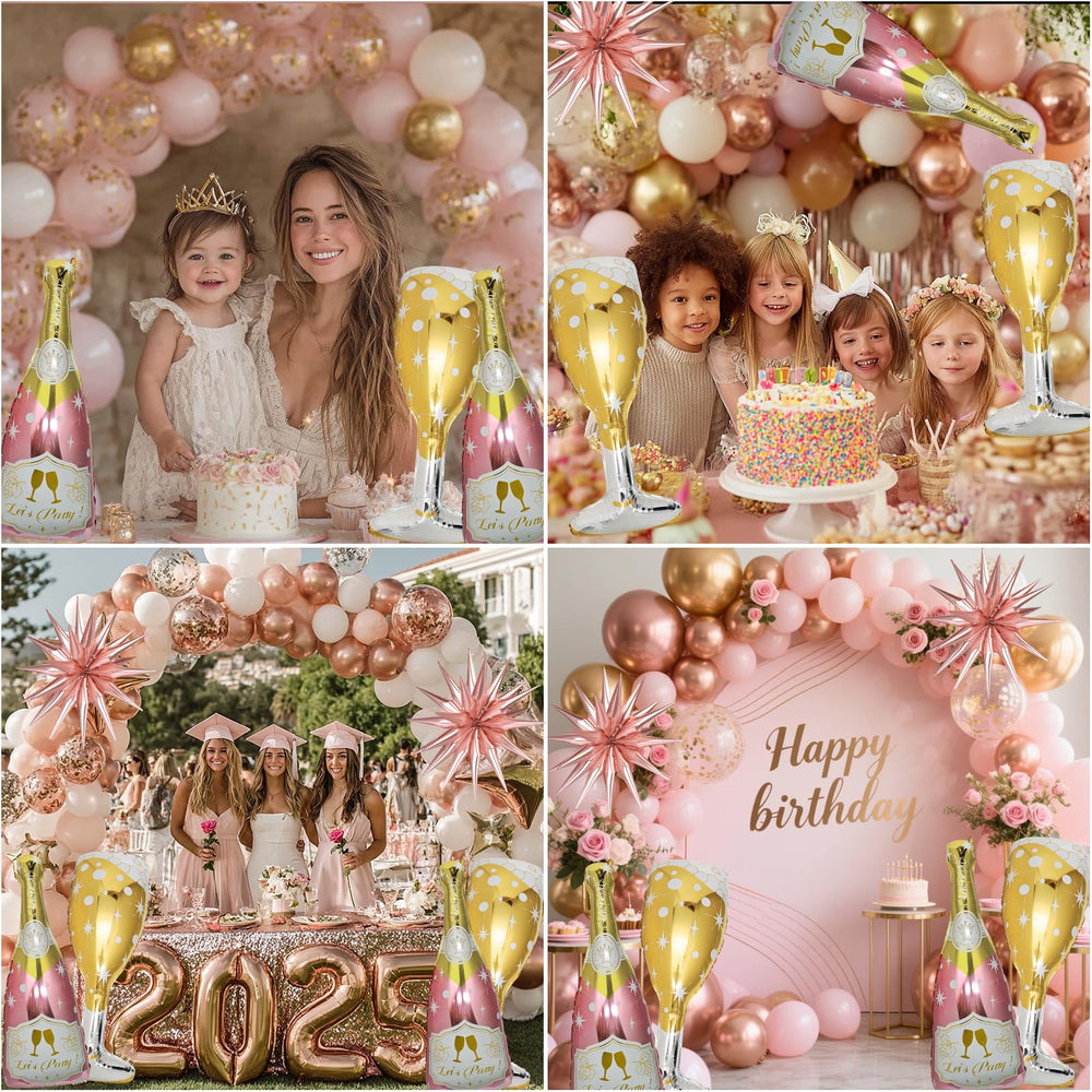 BSRESIN goblet balloons add a luxe touch to bridal showers