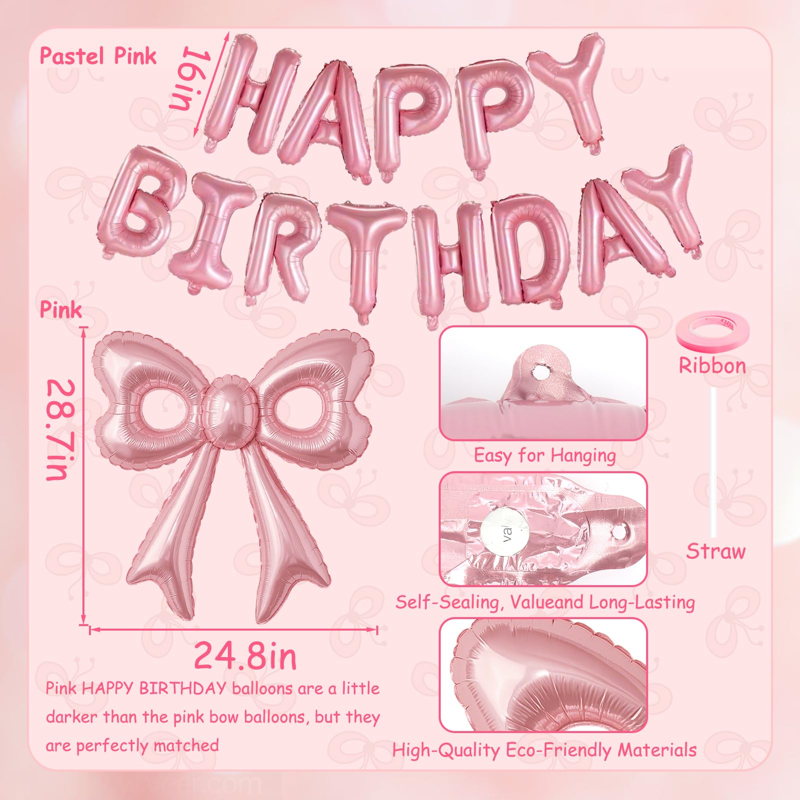 BSRESIN princess theme balloons spark magical ambiance for kids parties and photo booths