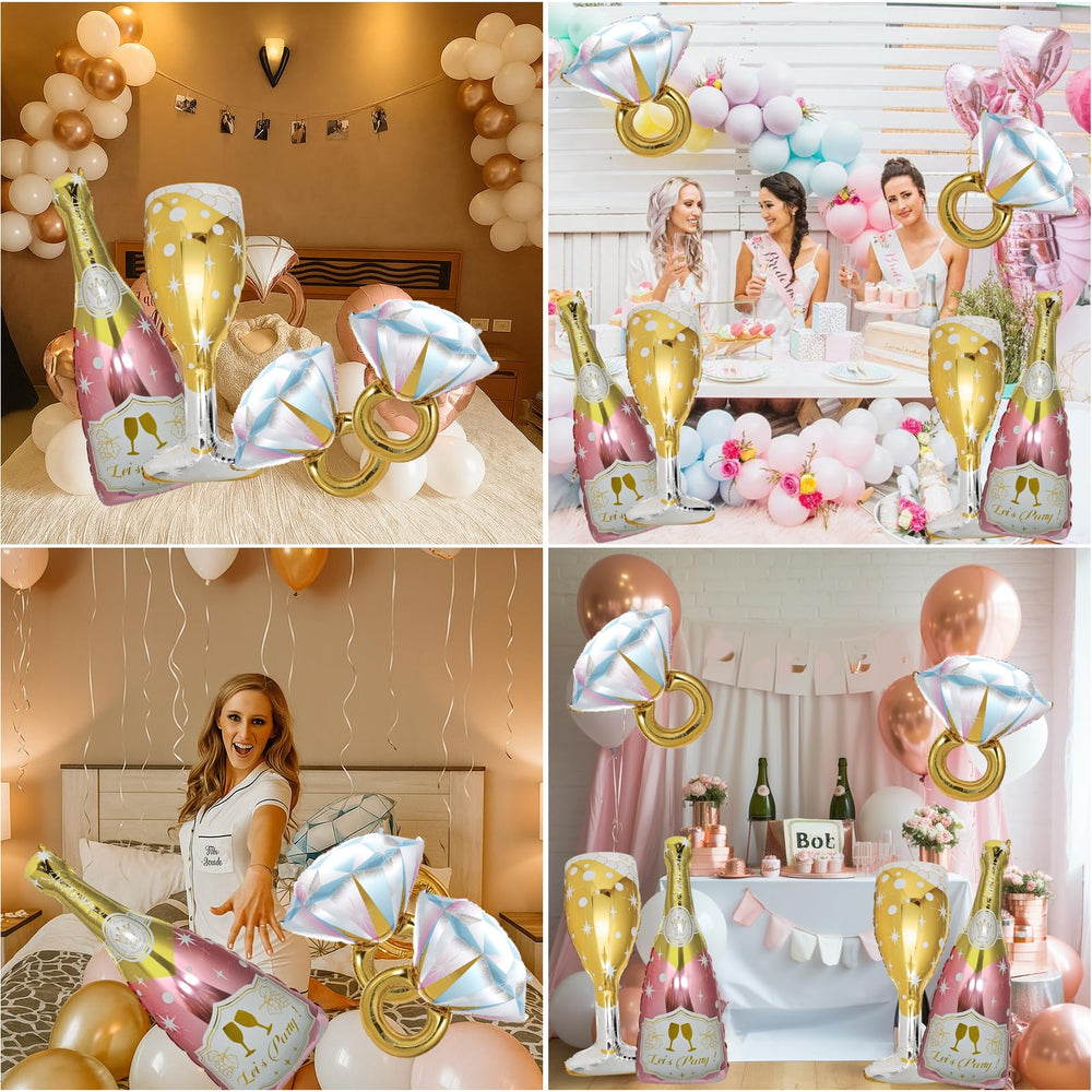 BSRESIN wedding ceremony decor—creates a stylish, glittering atmosphere.
