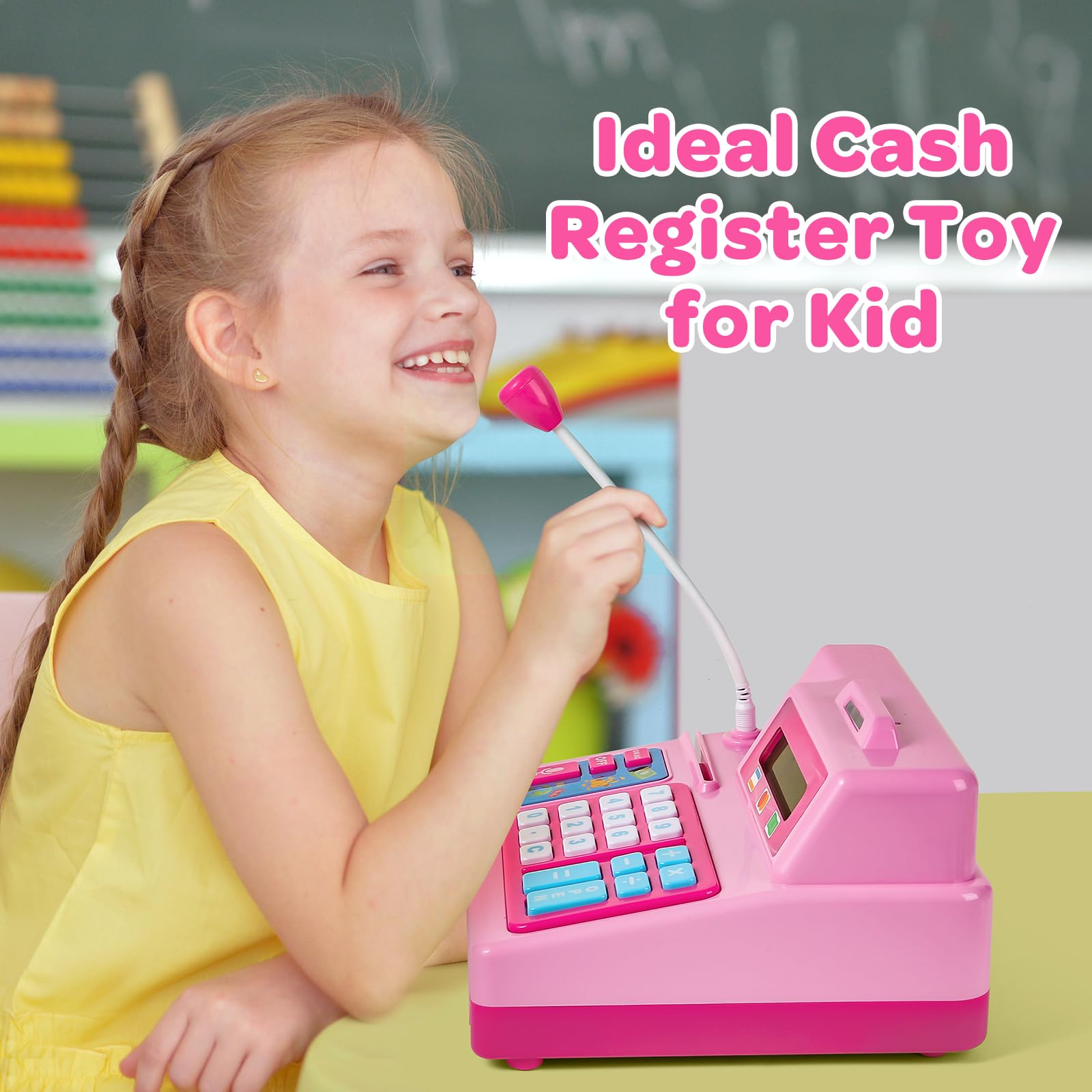 Bstoyder coins and paper cash set promotes early counting and math practice.