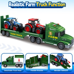 BSTOYDER farm tractors with lights and sounds boost sensory play.