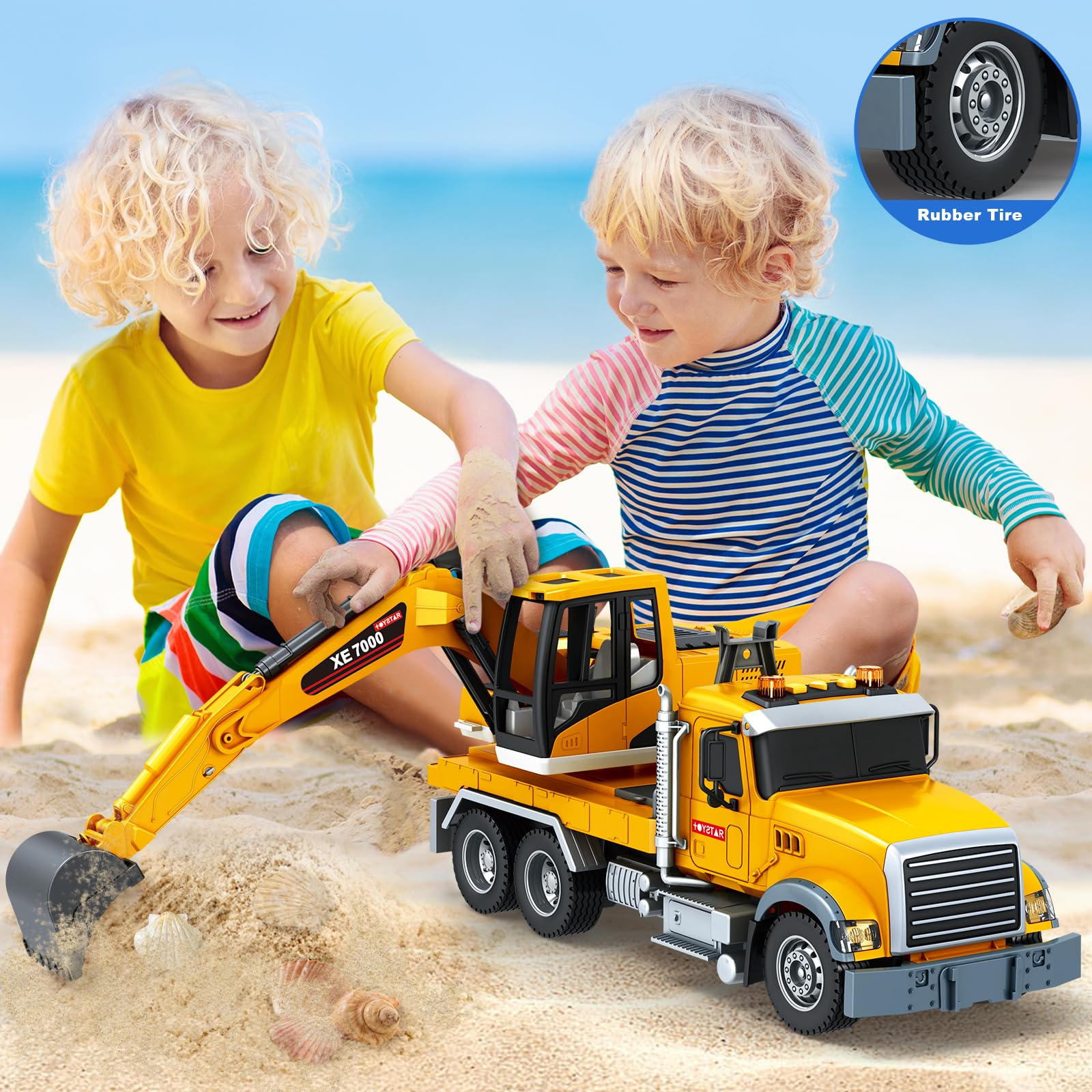 Bstoyder gift-ready truck toy box makes a great present