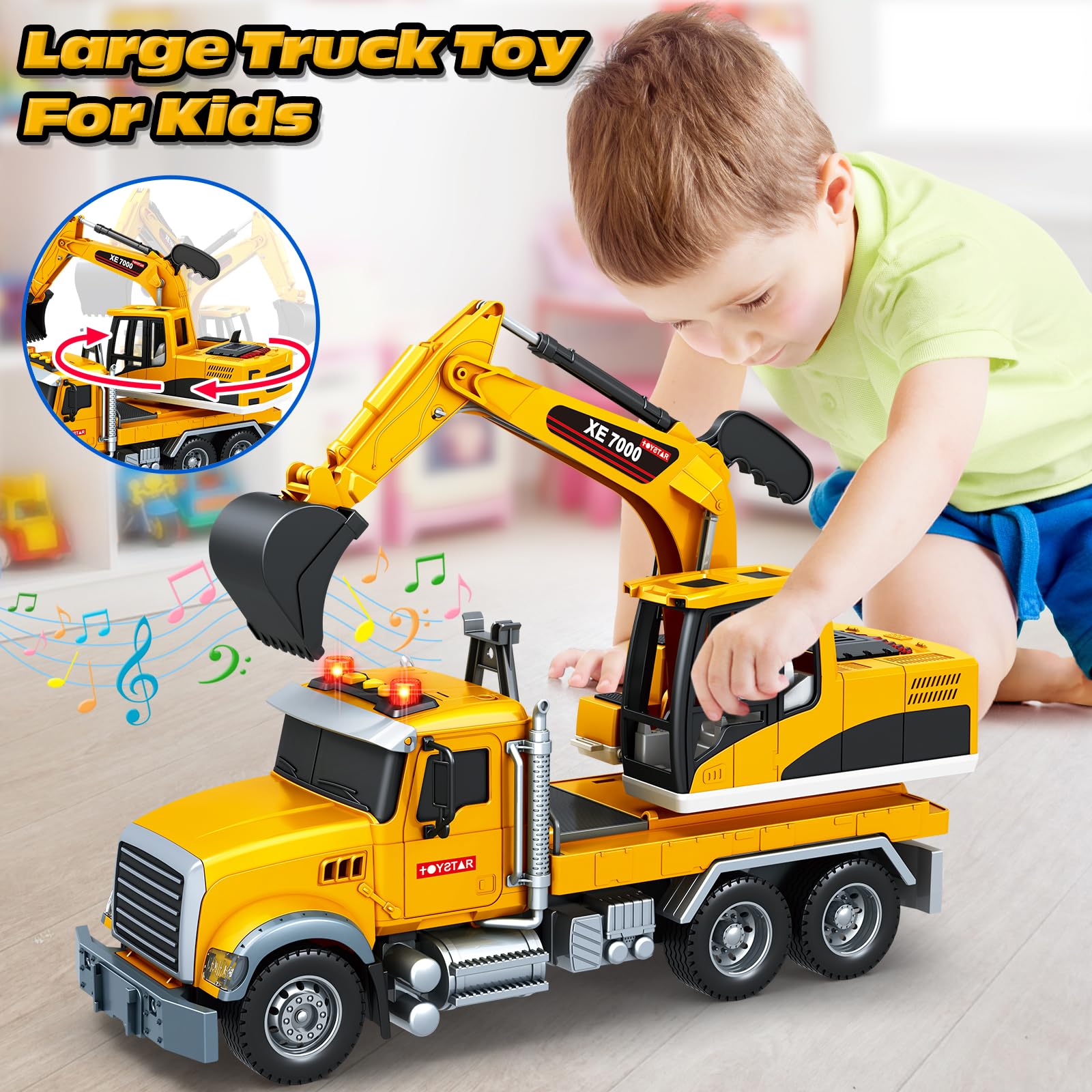 Bstoyder indoor outdoor truck toy suitable for versatile play spaces