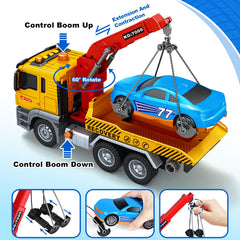 Bstoyder large dump truck side angle supports creative scenes and coordination