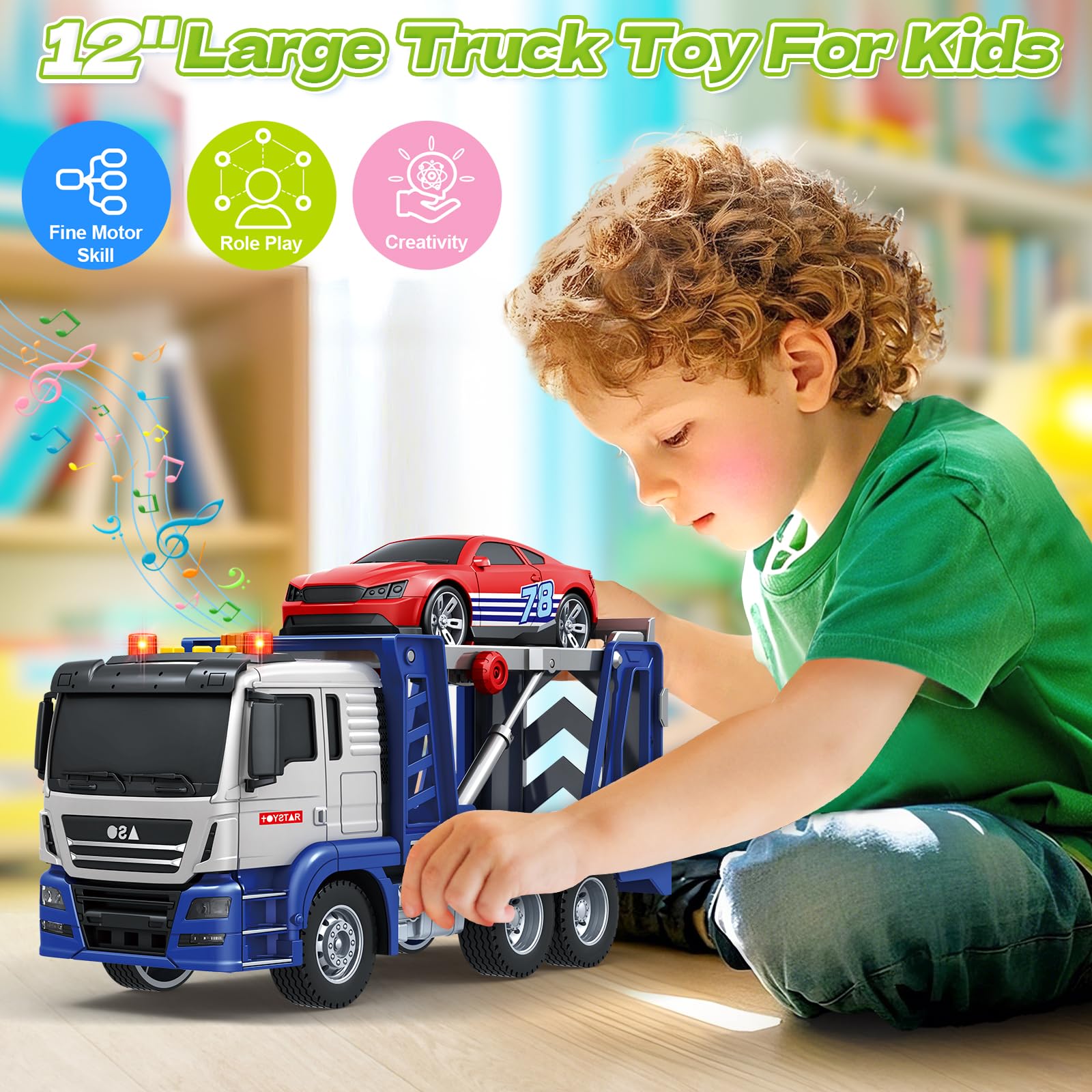 Bstoyder premium plastic construction ensures safe, durable play.