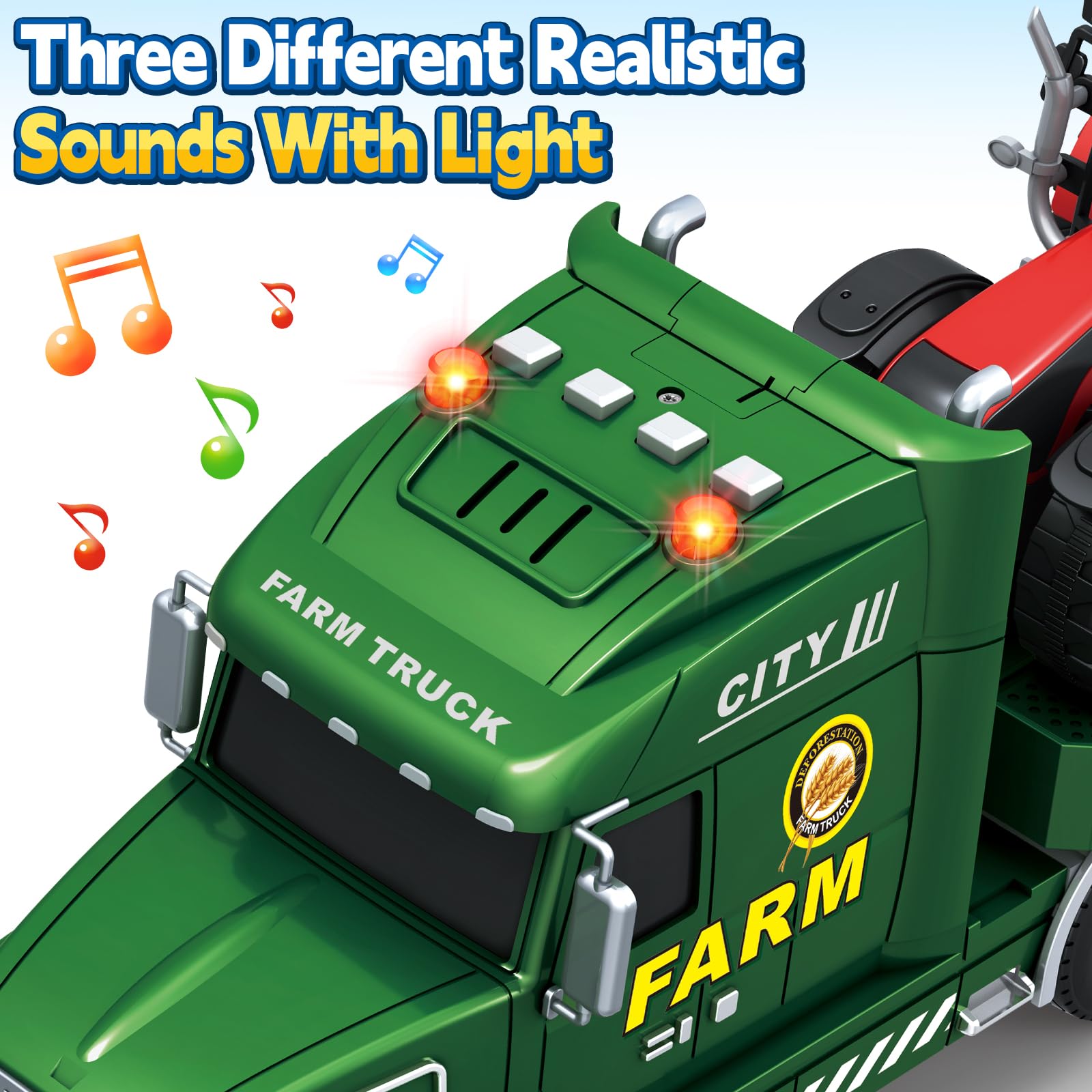 BSTOYDER push-and-go 27-inch truck supports motor skill development.