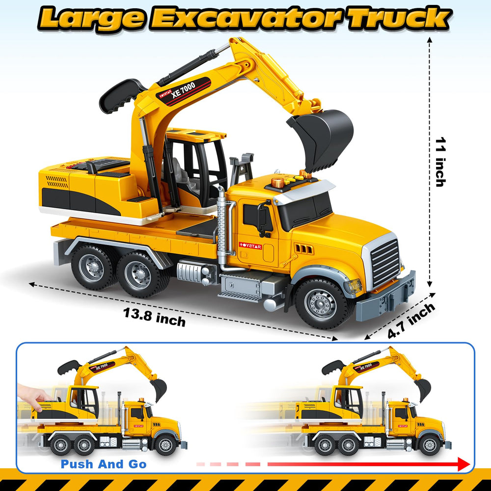 Bstoyder premium safe plastic truck with rounded edges