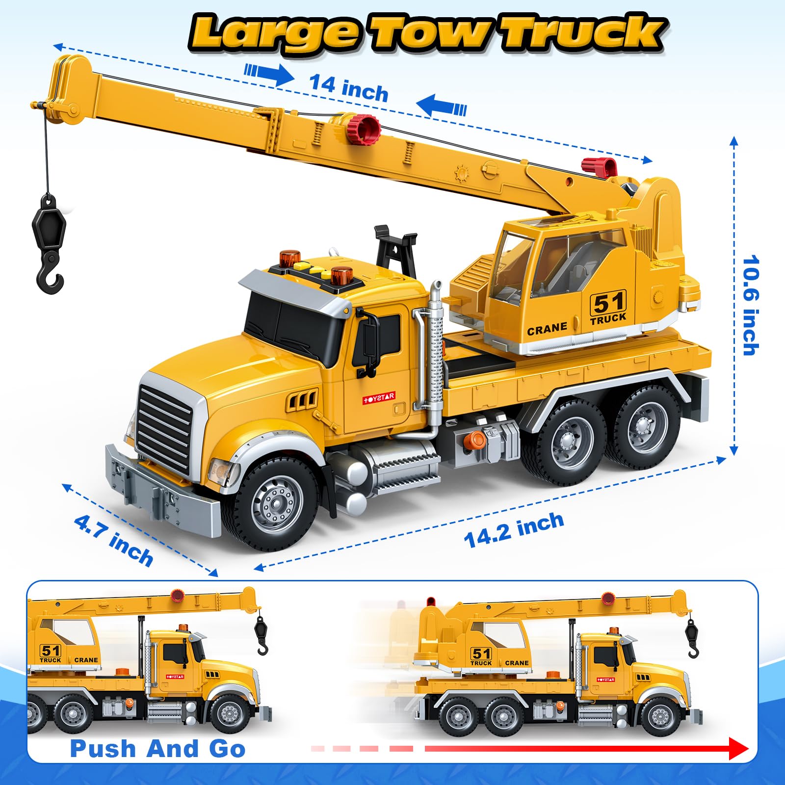 Bstoyder safety-rounded-edges design supports worry-free, gentle handling.