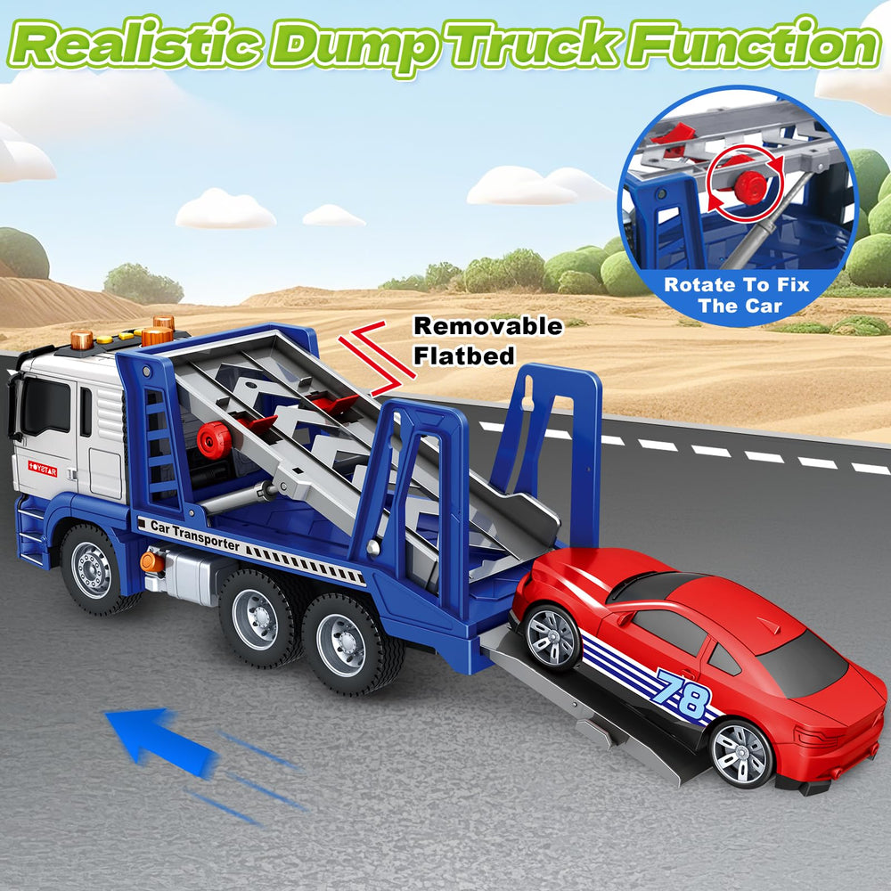 Bstoyder truck ramp for easy loading and unloading vehicles.