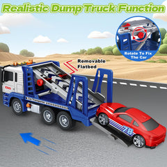 Bstoyder truck ramp for easy loading and unloading vehicles.