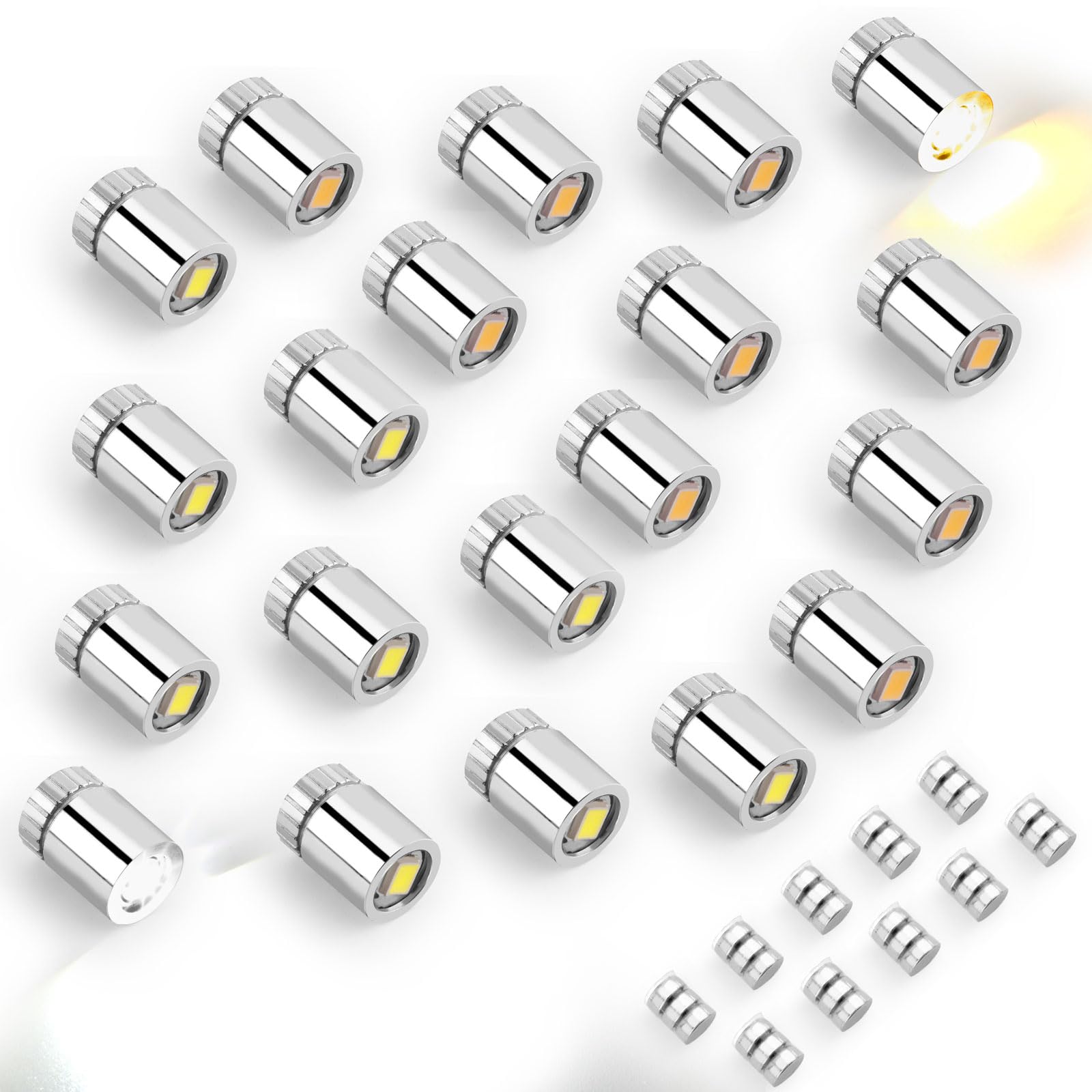 BTFO mini LED light battery-operated pack illuminates crafts instantly