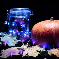 BTFO miniature lights feature a silver casing for a sleek look.