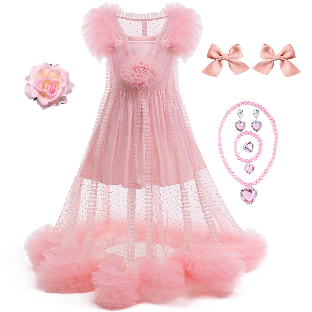 Btonai pink witch costume two-piece set for playful dress-up and themed parties