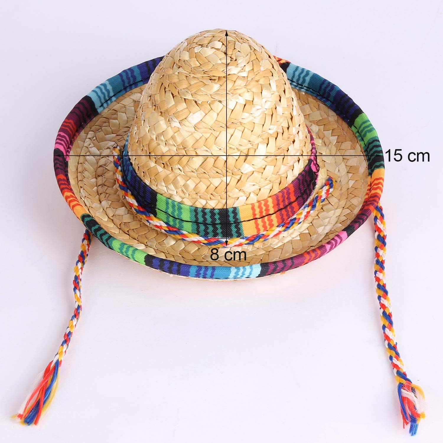 BTYMS dolls accessorized with tiny sombrero hats for imaginative play.