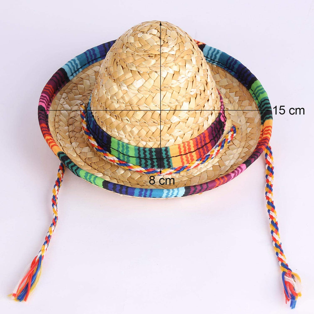 BTYMS dolls accessorized with tiny sombrero hats for imaginative play.