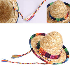 BTYMS sombrero hats used as cheerful wall decor in a nursery or classroom.
