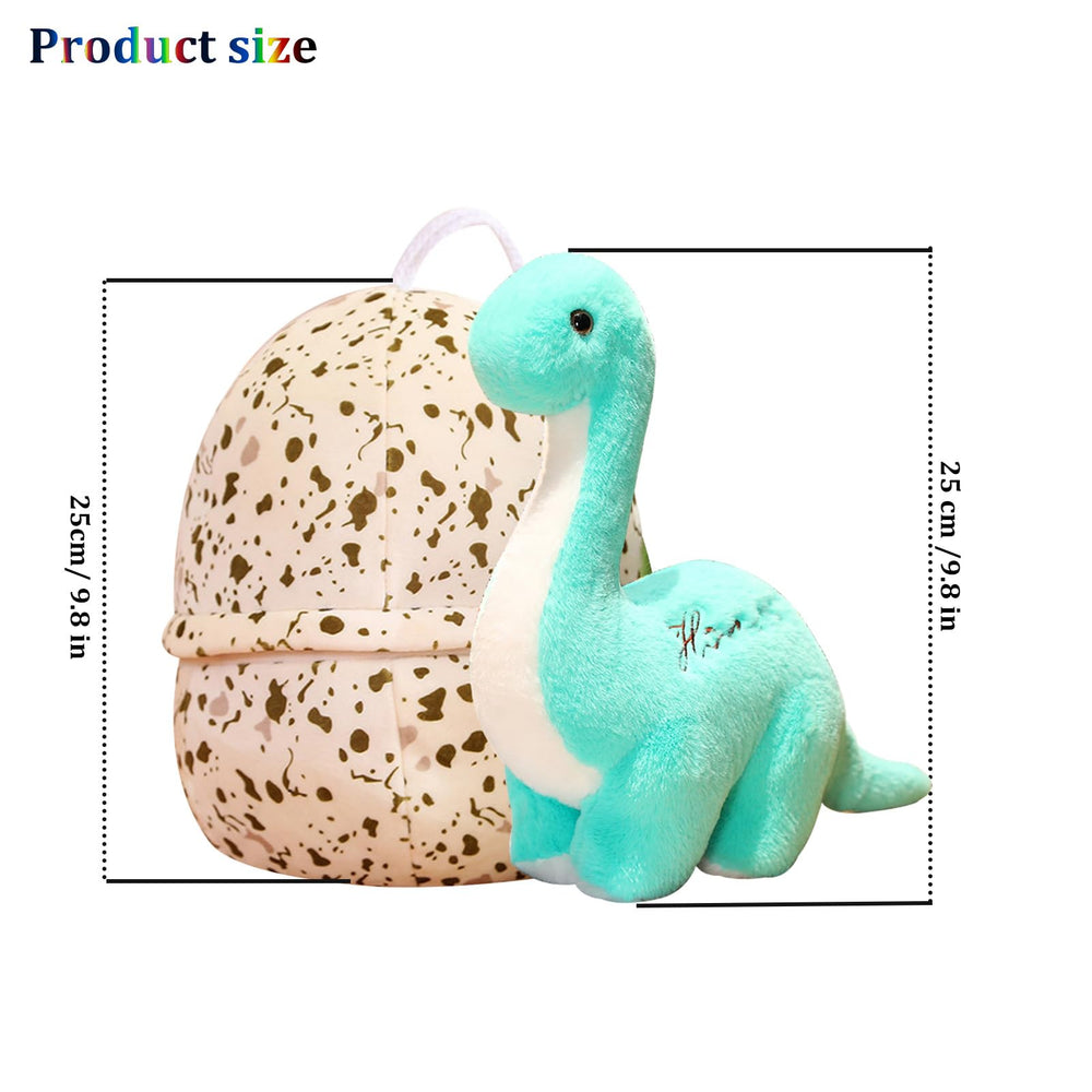 BUALR dino emerging from an egg plush perfect for storytelling.