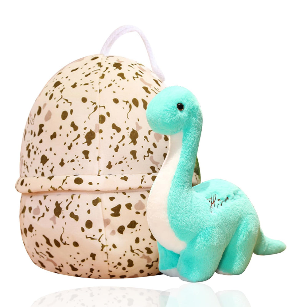 BUALR dinosaur egg reveal plush invites imaginative play and cuddling.
