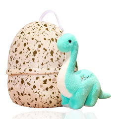 BUALR dinosaur egg reveal plush invites imaginative play and cuddling.