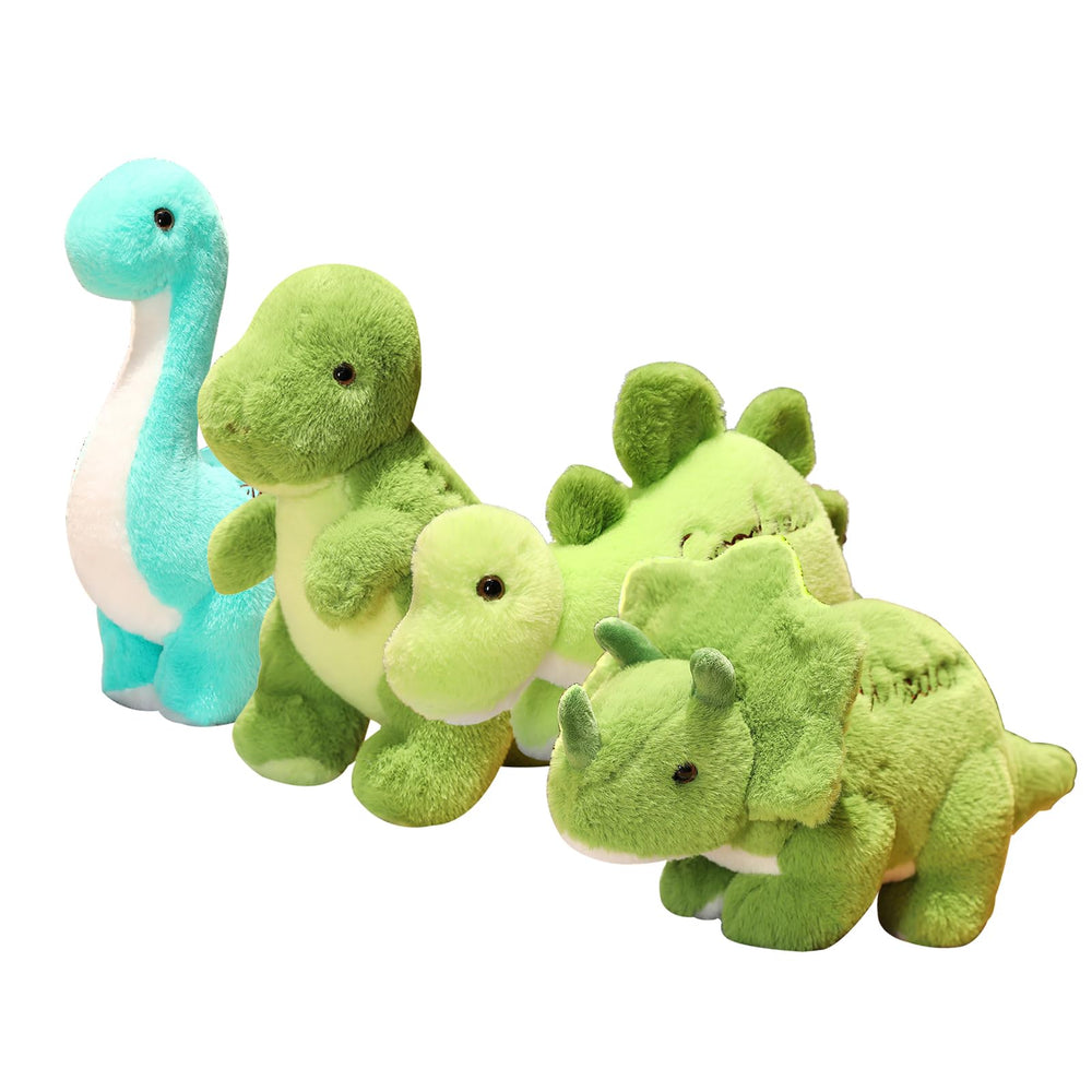 BUALR Tyrannosaurus rex plush close-up, soft texture for gentle play