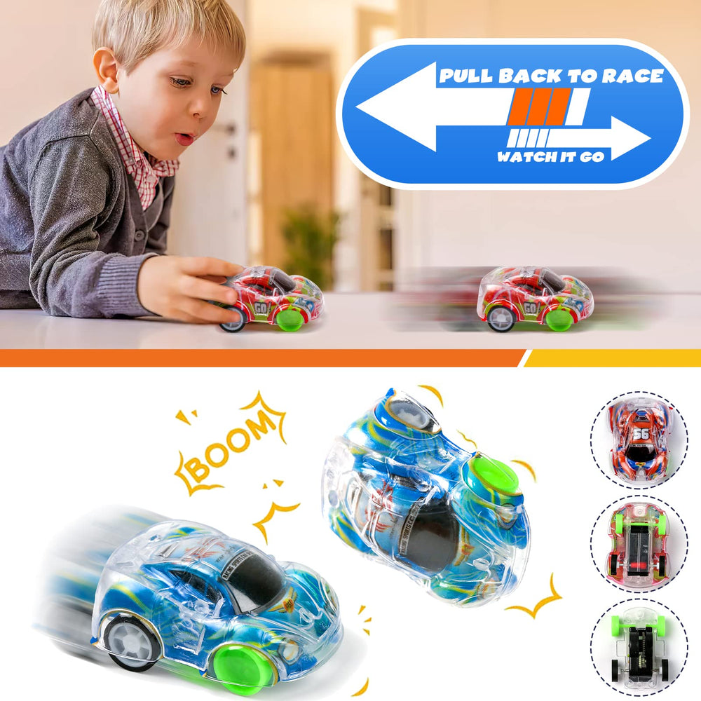Buauty mini pull back airplanes in assorted colors for classroom prizes.