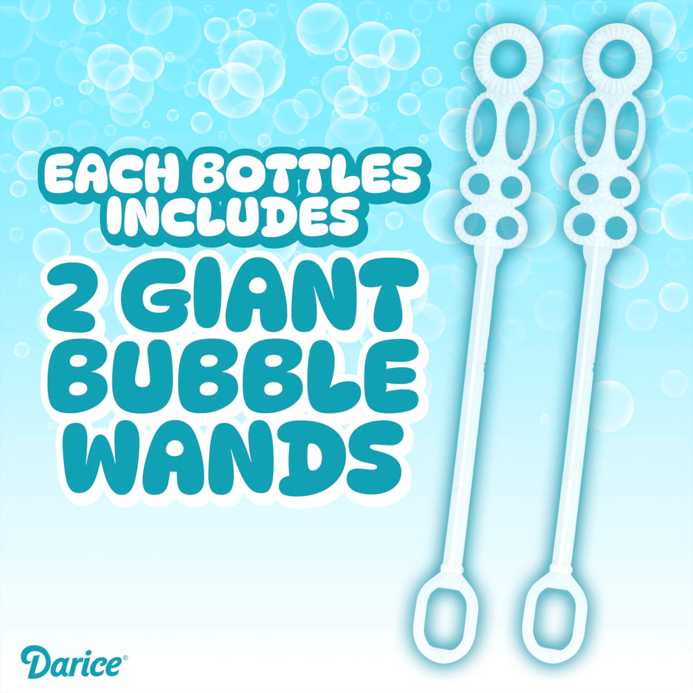 Bubble Play Darice non-toxic formula safe for kids during bubble time.