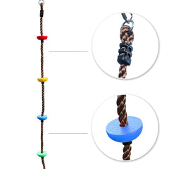 BubbleBay rope treads grip provides secure traction for climbing.