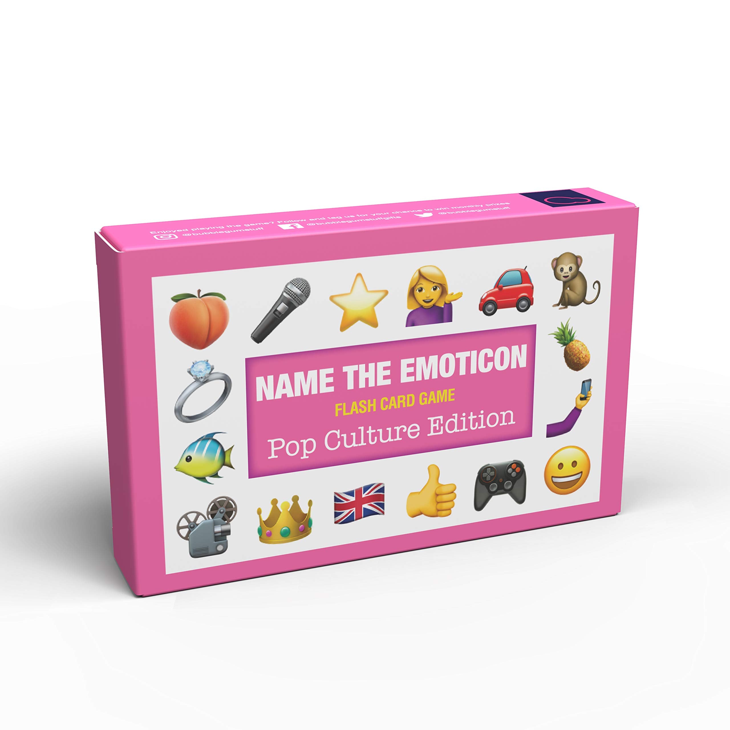 Bubblegum Stuff Name The Emoticon Game Pop Culture Edition cover for family nights