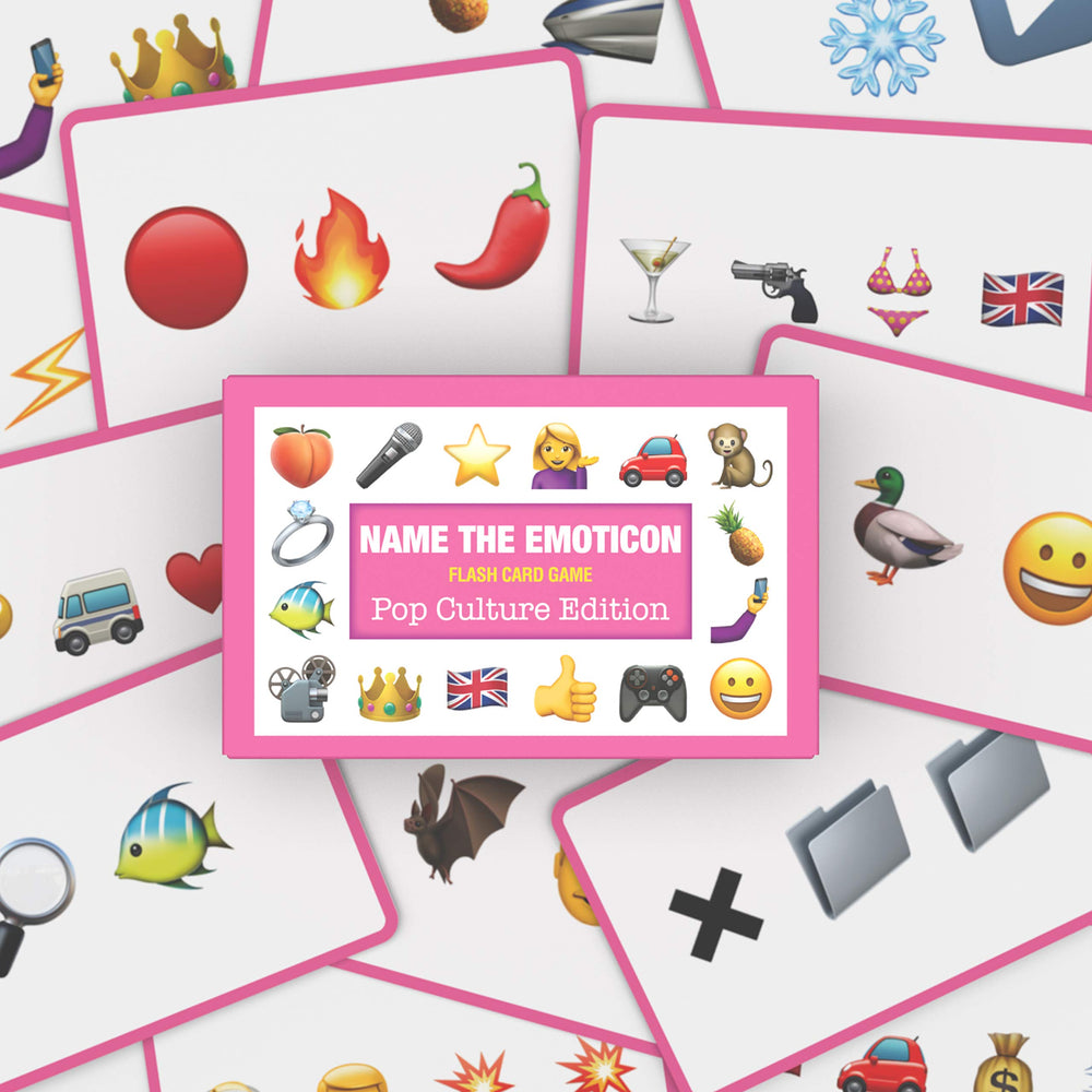 Family playing Name The Emoticon Game during a cozy living room session